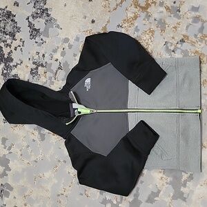 Youth North Face Zip Up Hoodie